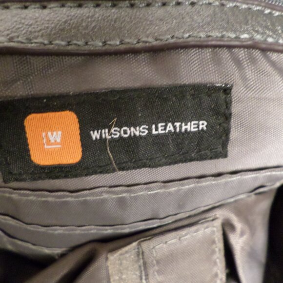 Wilsons Leather Floral Fabric Medium Sz Shoulder Bag - Picture 5 of 12